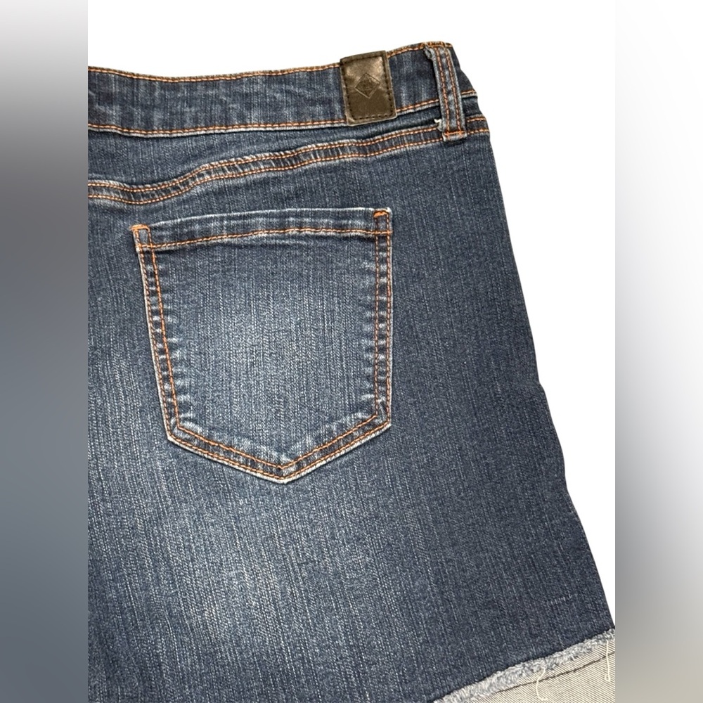 Classic Dark Blue Jean Shorts - Picture 6 of 6